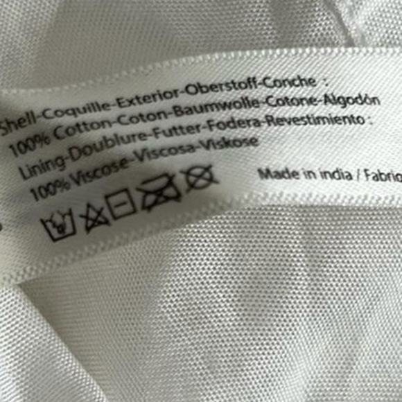 Free People White Eyelet Lottie Dress Creamy Color L - Picture 8 of 11